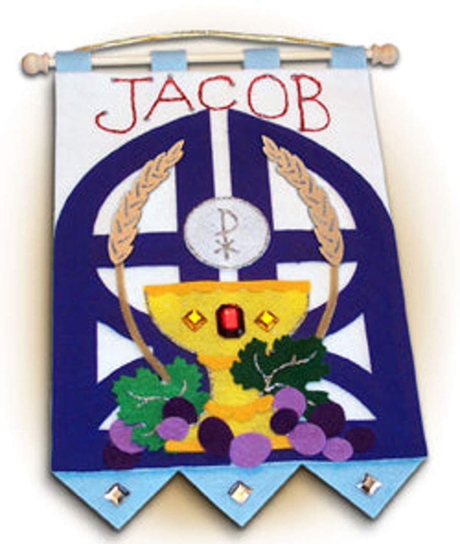 Occasions Regers Other Communion Gift Ideas | First Communion Banner Kit "Gates Of Heaven" - Boy