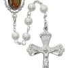 Rosaries Regers | Our Lady Of Guadalupe Rosary - White Boxed