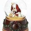 Christmas&Advent Regers | Santa Kneeling Snow Globe Musical 6"H