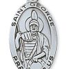 Jewelry&Medals Regers | George - St. George Medal - Sterling Silver