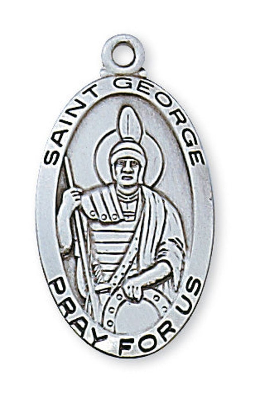 Jewelry&Medals Regers | George - St. George Medal - Sterling Silver