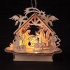 Christmas&Advent Regers | Nativity Stable Ornament Led 6"H