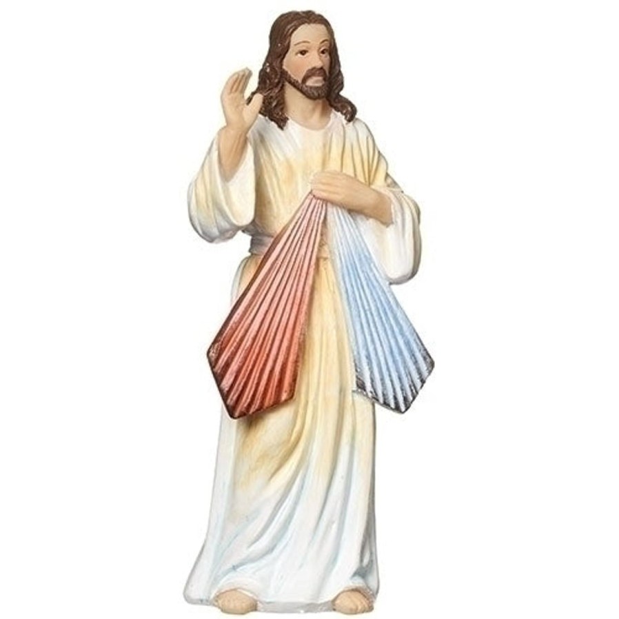 Statues Regers | Divine Mercy Statue 4"H