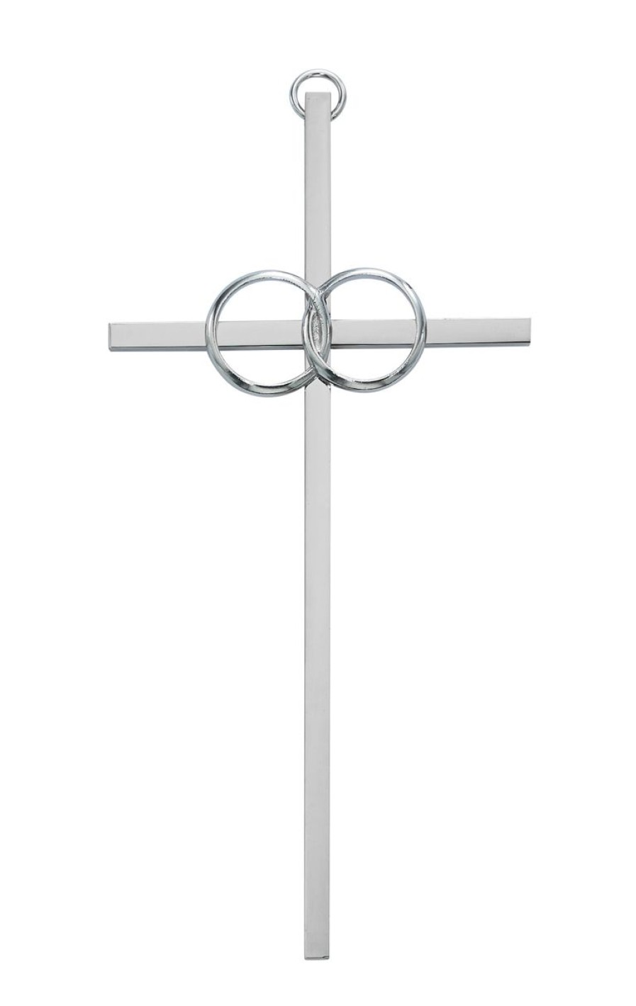 Occasions Regers Wedding&Anniversary Crosses & Crucifixes | Cross - 6In. Polished Aluminum Wedding Cross Boxed