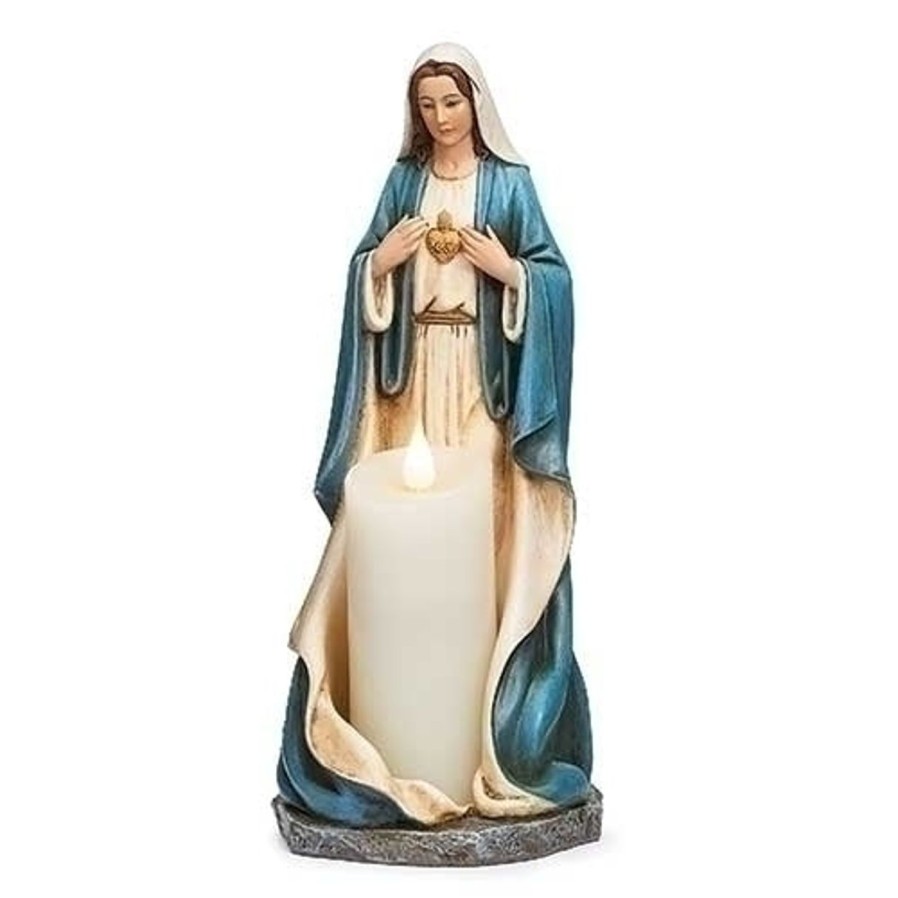 Statues Regers | Immaculate Heart Of Mary Statue 9.75"H