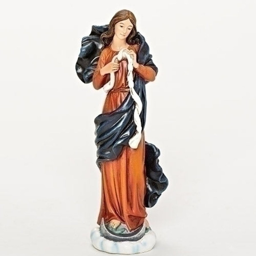 Statues Regers | Mary Undoer Of Knots Statue 6.75"H