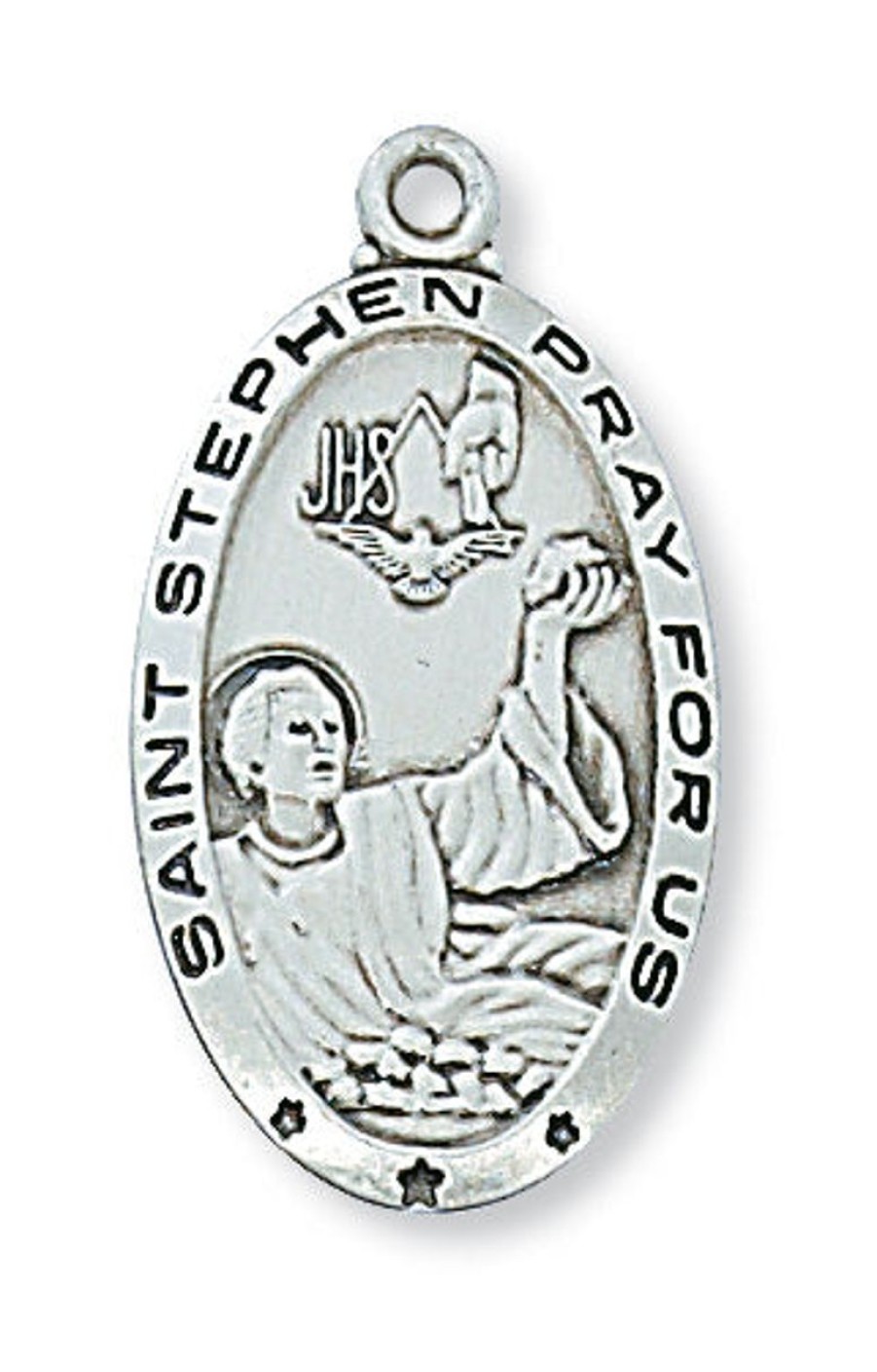 Jewelry&Medals Regers | Stephen - St. Stephen Medal - Sterling Silver