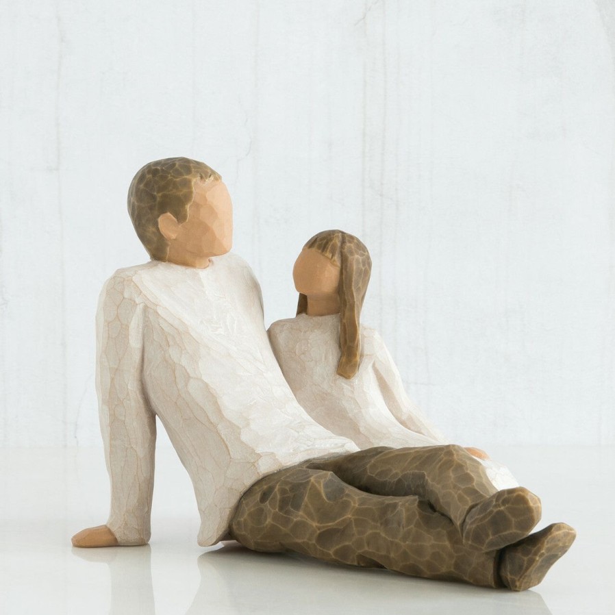 Statues Regers | Father And Daughter - Willow Tree 5"H