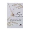 Jewelry&Medals Regers | Prayer Locket Necklace Gold 16"L