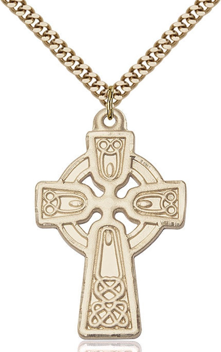 Jewelry&Medals Regers | Celtic Cross Necklace Gold Filled 24"