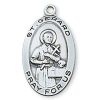 Jewelry&Medals Regers | Gerard - St. Gerard Medal - Sterling Silver