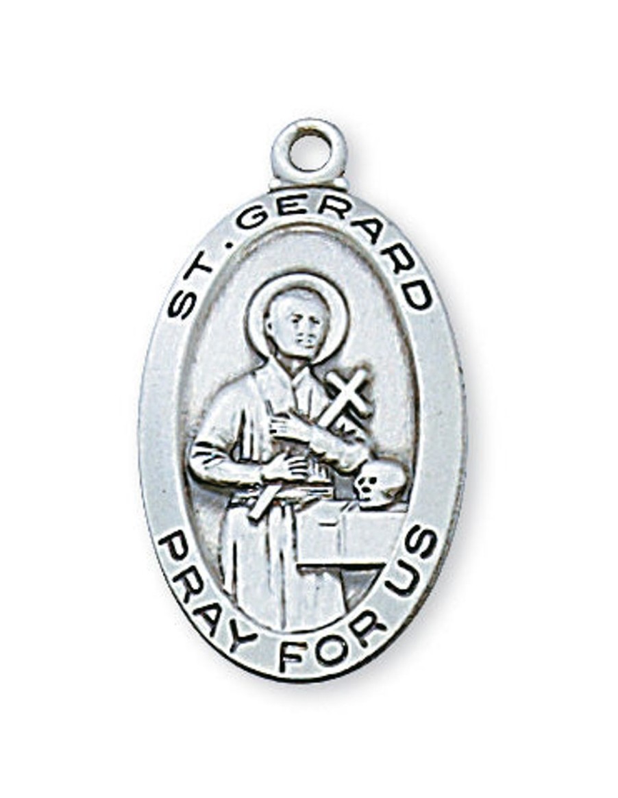 Jewelry&Medals Regers | Gerard - St. Gerard Medal - Sterling Silver