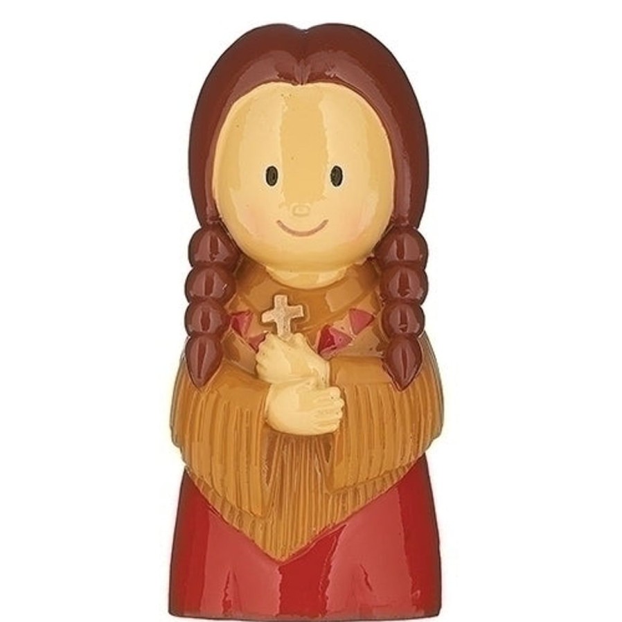 Children'S Gift Ideas Regers | Kateri - St. Kateri Tekakwitha Figure 3"H