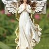 Occasions Regers Memorial Garden Statues | Memorial Angel With Cross 12"H