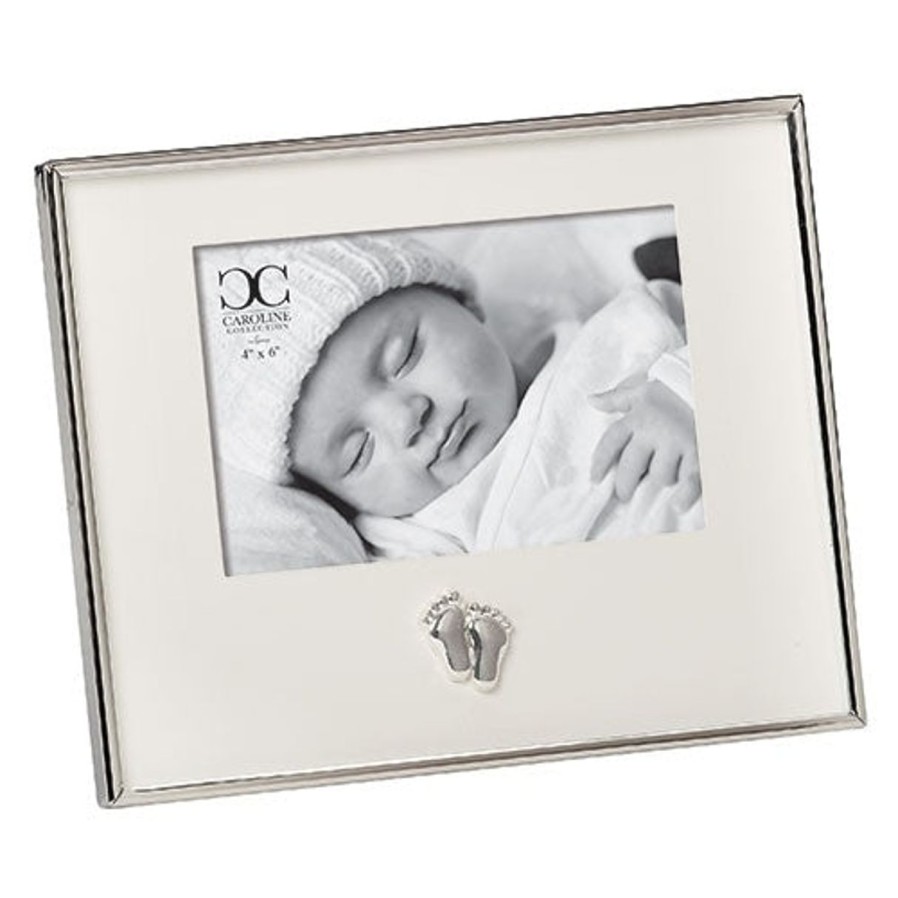 Occasions Regers Baby&Baptism Frames Plaques & Keepsake Boxes | Baby Feet Frame With Matte 7.25"H