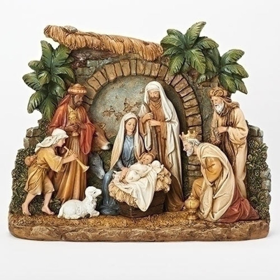 Christmas&Advent Regers | Nativity Figure With Slim Profile 10.25"H