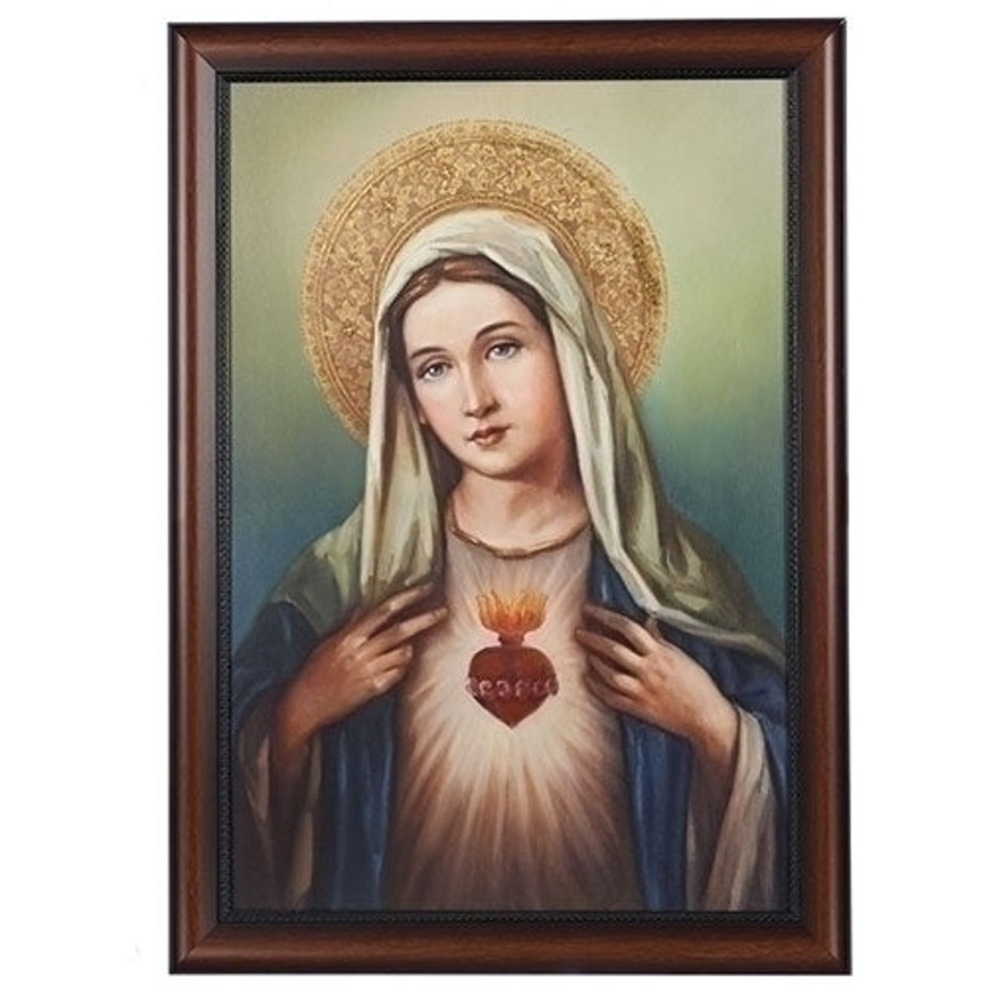 Gift Ideas&Other Regers | Immaculate Heart Frame Art 27"H