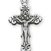 Jewelry&Medals Regers | Crucifix Necklace - Sterling Silver 16-18"