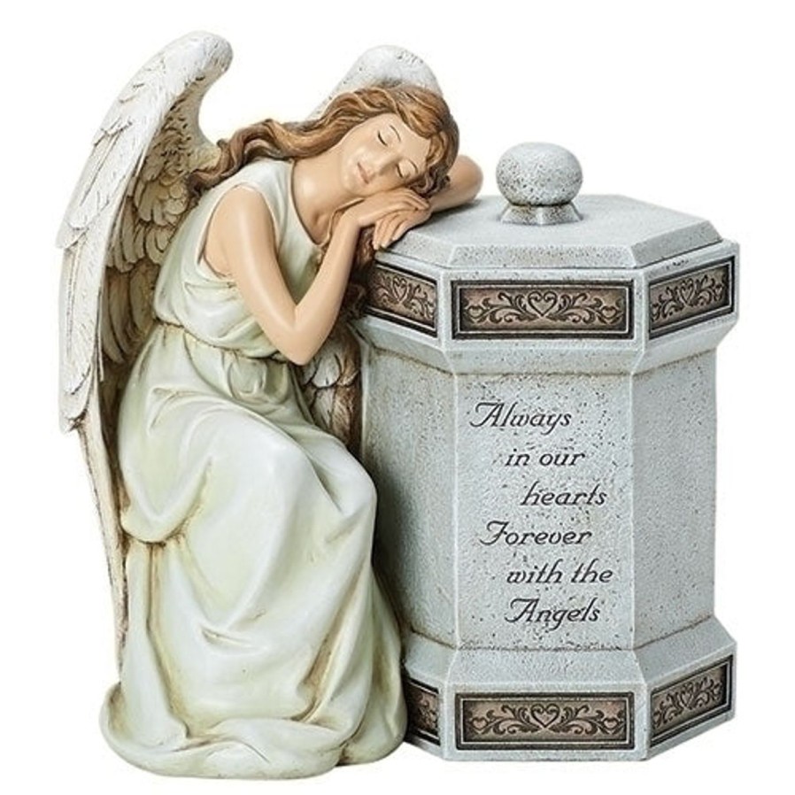 Occasions Regers Memorial Garden Statues | Angel Memorial Box 11.75"H