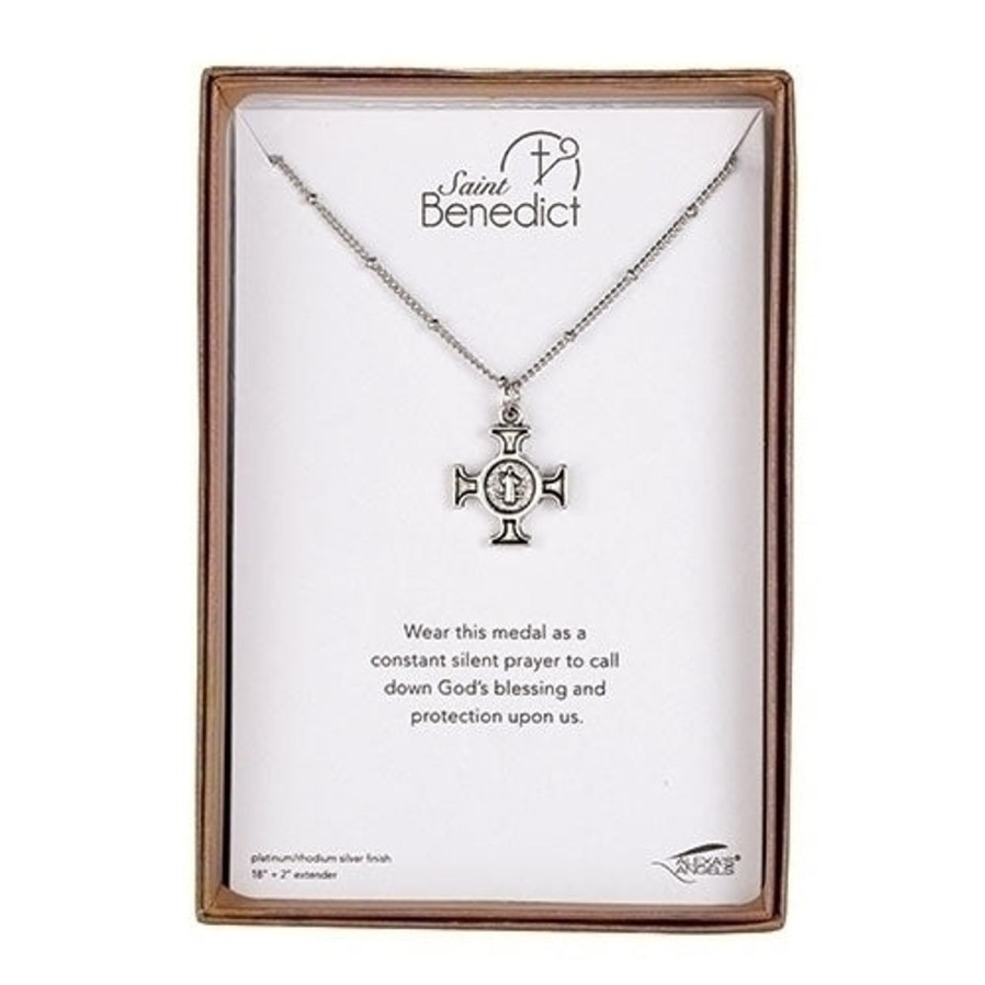 Jewelry&Medals Regers | Benedict Cross Necklace 18"