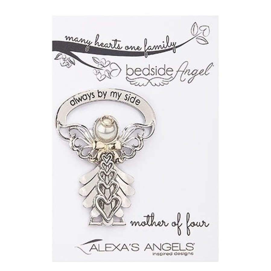 Jewelry&Medals Regers | Bedside Angel For Mother Of Four 2.5"H