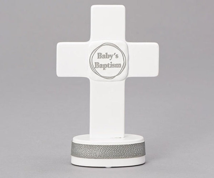 Occasions Regers Baby&Baptism Crosses & Crucifixes | Baptism Table Cross 6"H