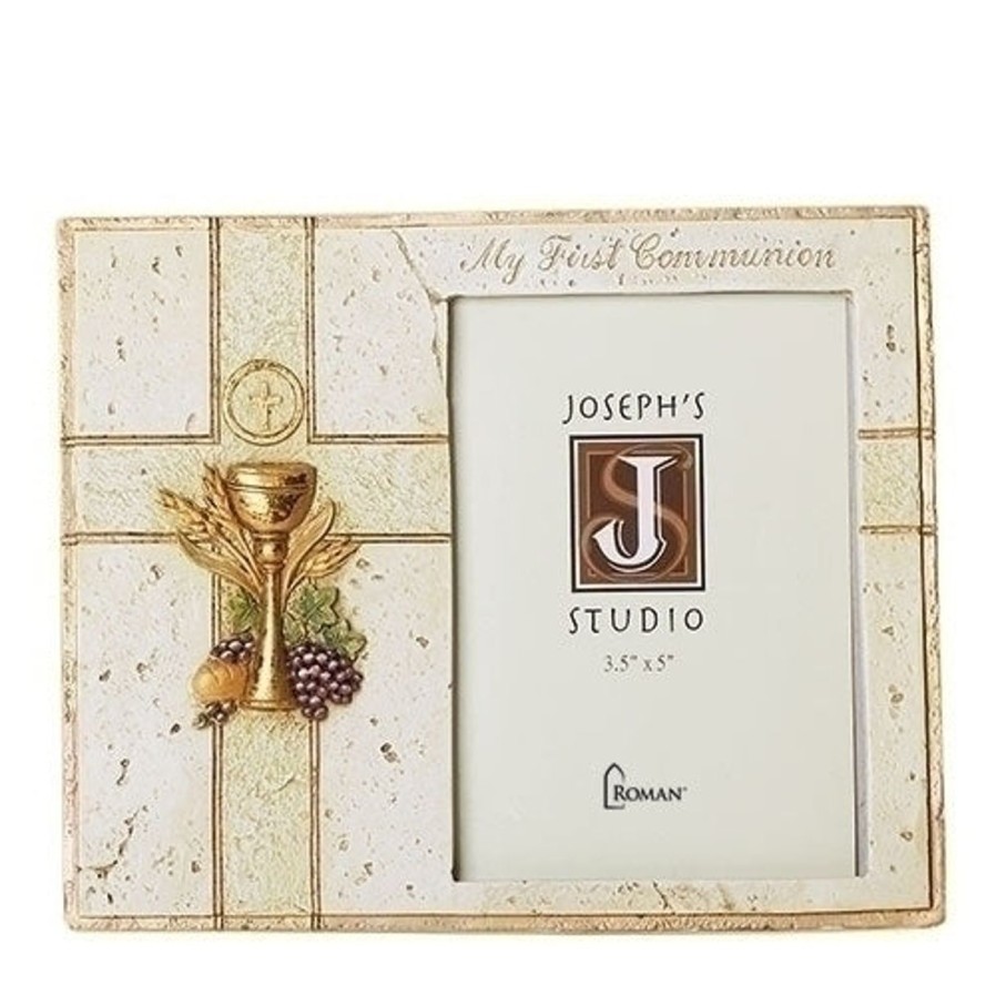 Occasions Regers Communion Frames Plaques & Keepsake Boxes | Communion Frame With Chalice 7.5"H