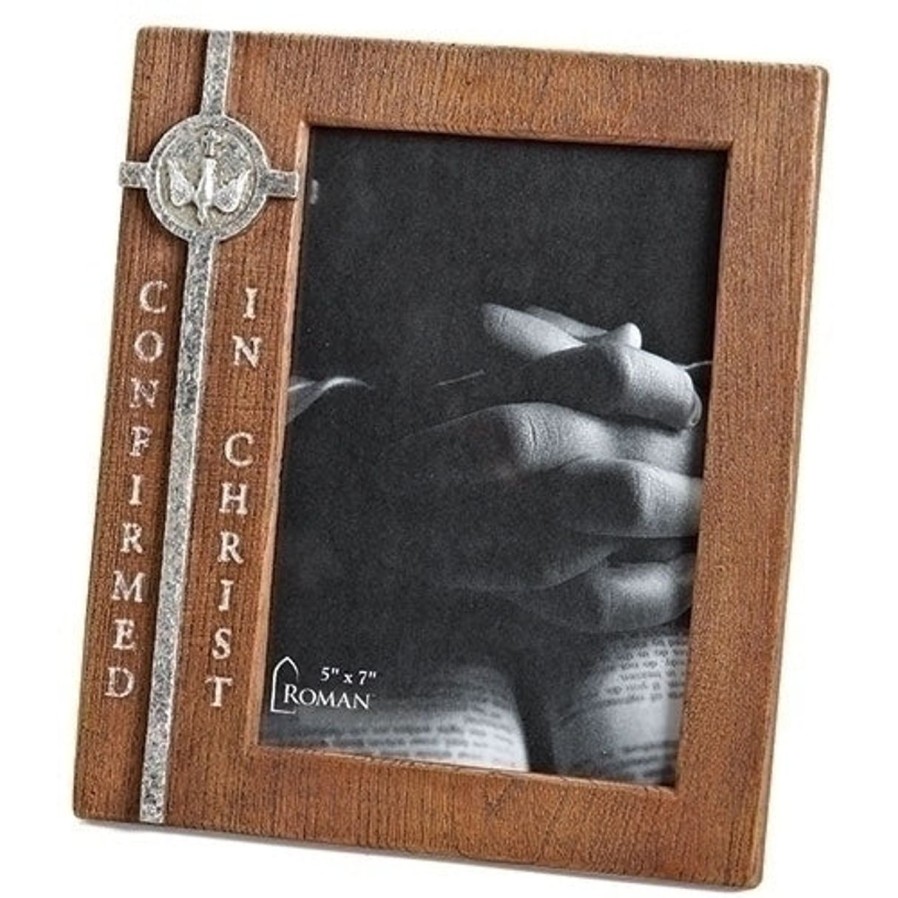 Occasions Regers Confirmation Frames Plaques & Keepsake Boxes | Confirmation Frame Wood Style 8"H