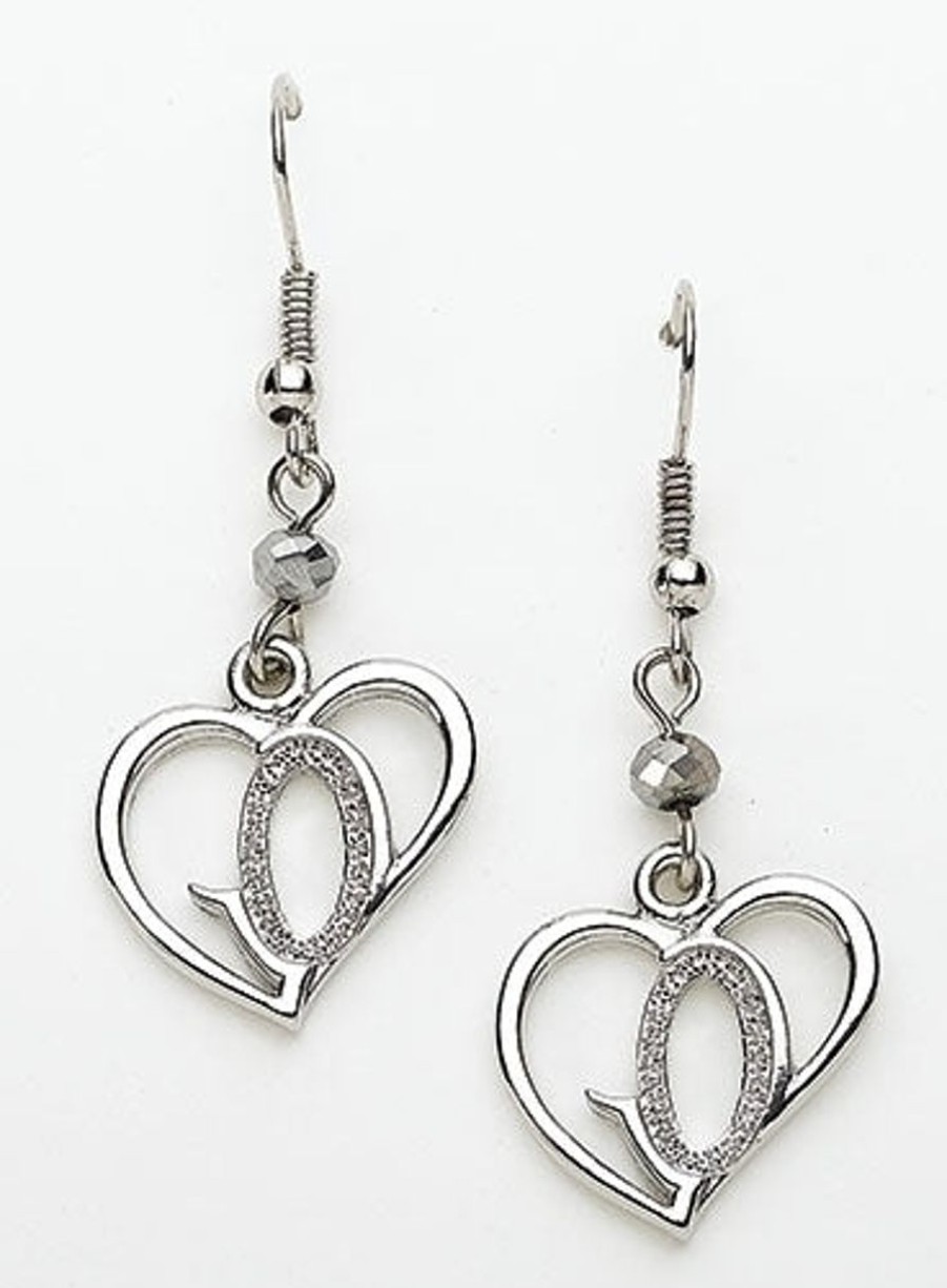 Jewelry&Medals Regers | God'S Love Earrings Silver 1"H