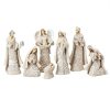 Christmas&Advent Regers | Nativity With Angel 7.5"H 7Pc Set