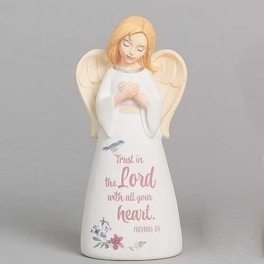 Statues Regers | Be Still Angel Figure 4.25"H