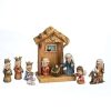 Christmas&Advent Regers | Nativity With Stable 8"H 11Pc Set