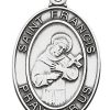 Jewelry&Medals Regers | Francis - St. Francis Medal - Sterling Silver