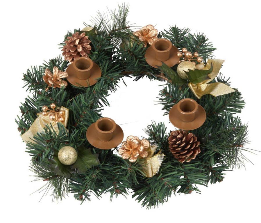 Christmas&Advent Regers | Traditional Pine Cone Advent Wreath