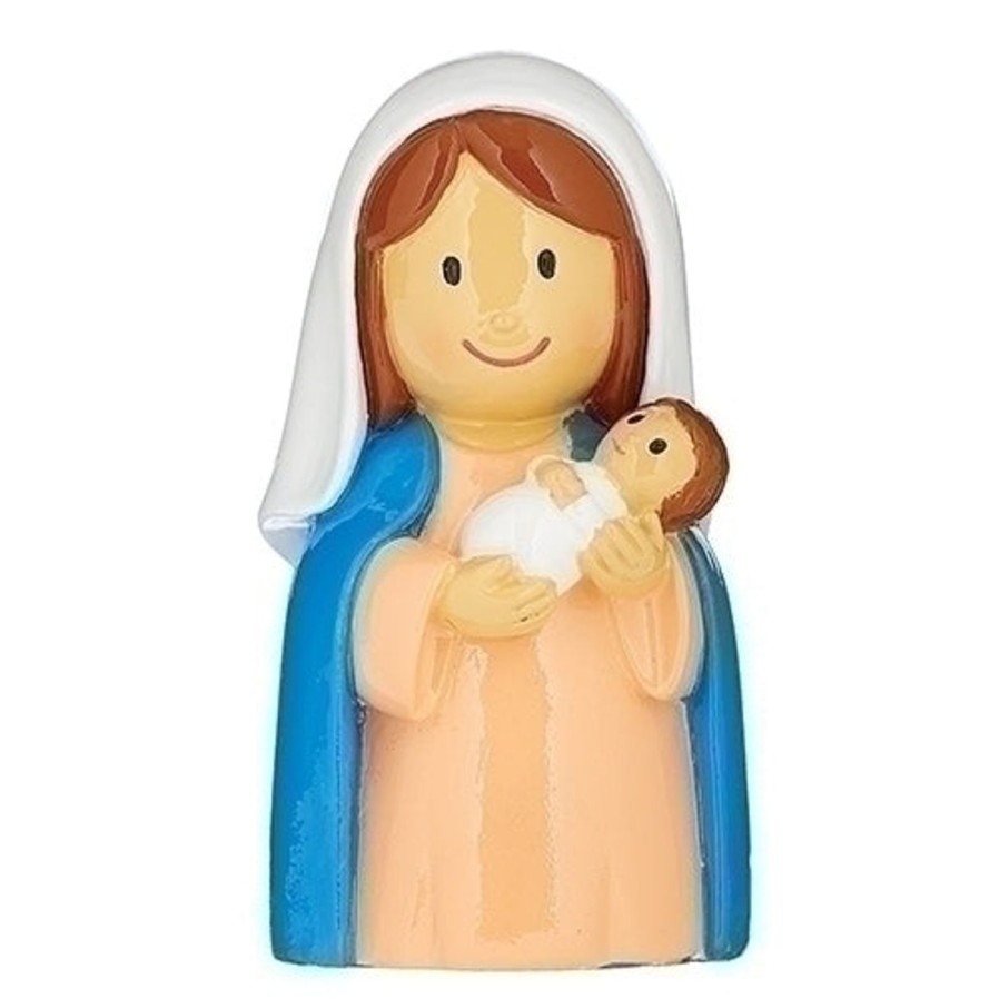 Children'S Gift Ideas Regers | Madonna And Child Figure 3"H