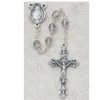 Rosaries Regers | Birthstone Rosary - Light Lavender Glass June Rosary Boxed