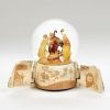 Christmas&Advent Regers | Nativity Snow Globe With Three Wise Men 7.5"H