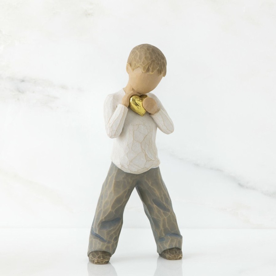 Statues Regers | Heart Of Gold - Willow Tree 5.5"