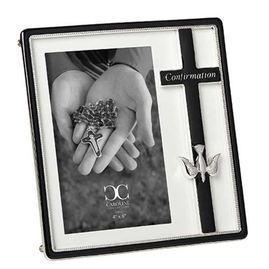 Occasions Regers Confirmation Frames Plaques & Keepsake Boxes | Confirmation Frame Black 7.25"H