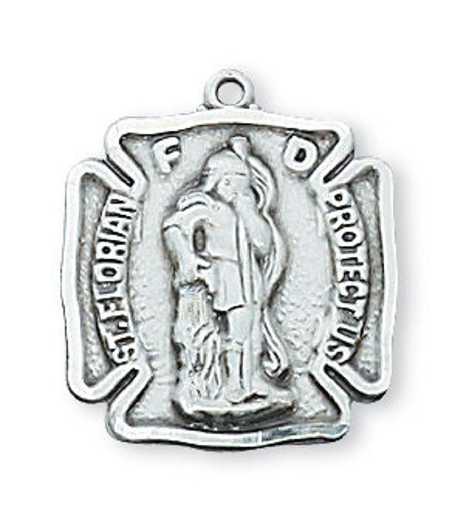 Jewelry&Medals Regers | Florian - St. Florian Medal - Sterling Silver