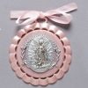 Occasions Regers Other Baby&Baptism Gift Ideas | Cradle Medal Pink 4.25"H