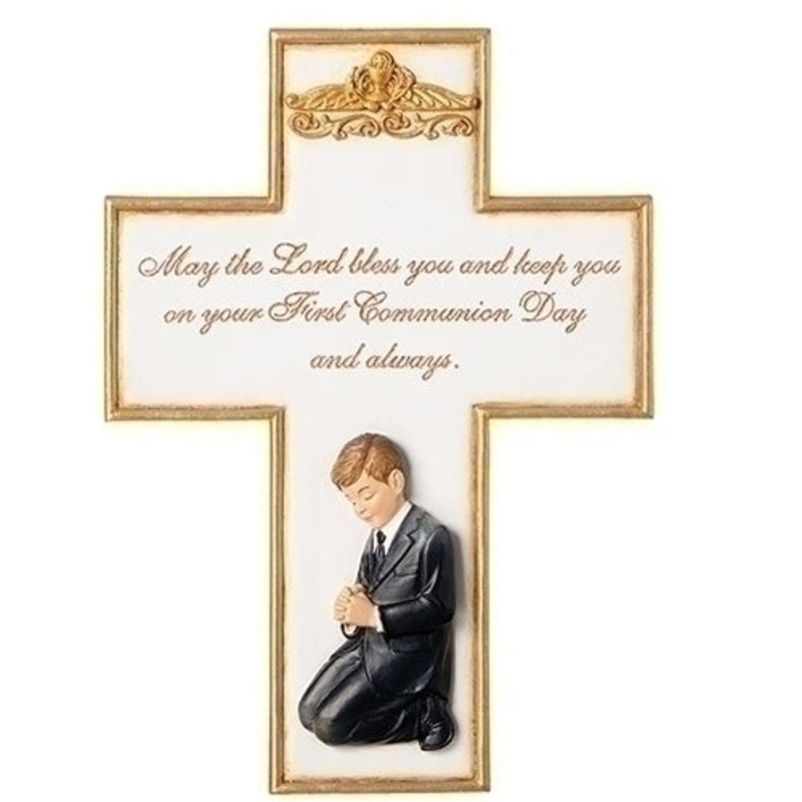 Occasions Regers Communion Crosses & Crucifixes | Communion Boy Cross 8.5"H