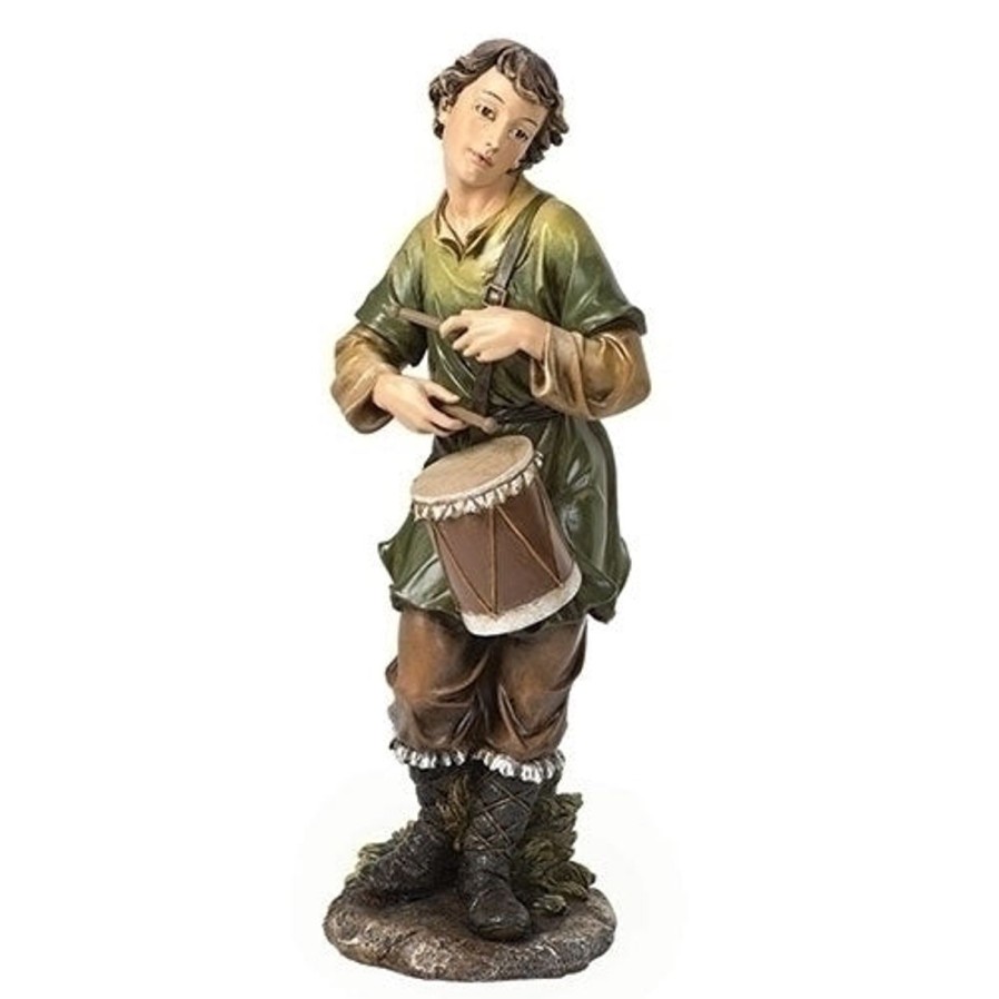 Christmas&Advent Regers | Drummer Boy Nativity Figure In Color 24"H