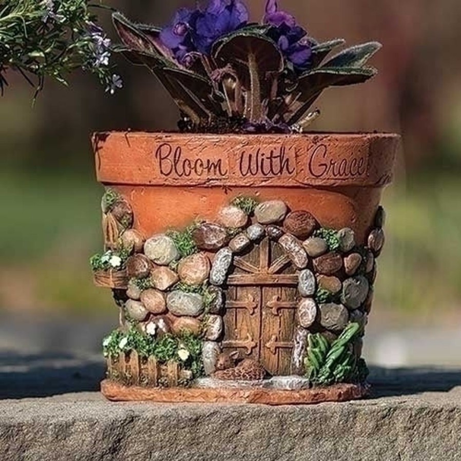 Gift Ideas&Other Regers | Bloom With Grace Planter 5"H