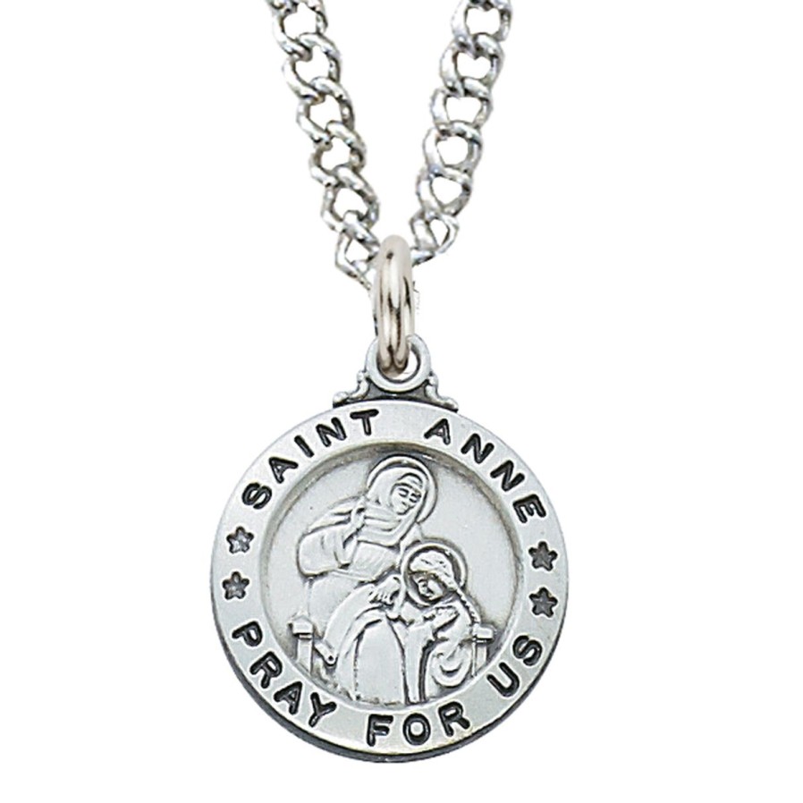 Jewelry&Medals Regers | Anne - St. Anne Medal - Sterling Silver