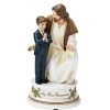 Occasions Regers Communion Statues | Jesus With Boy Musical Communion Figure 7.25"H