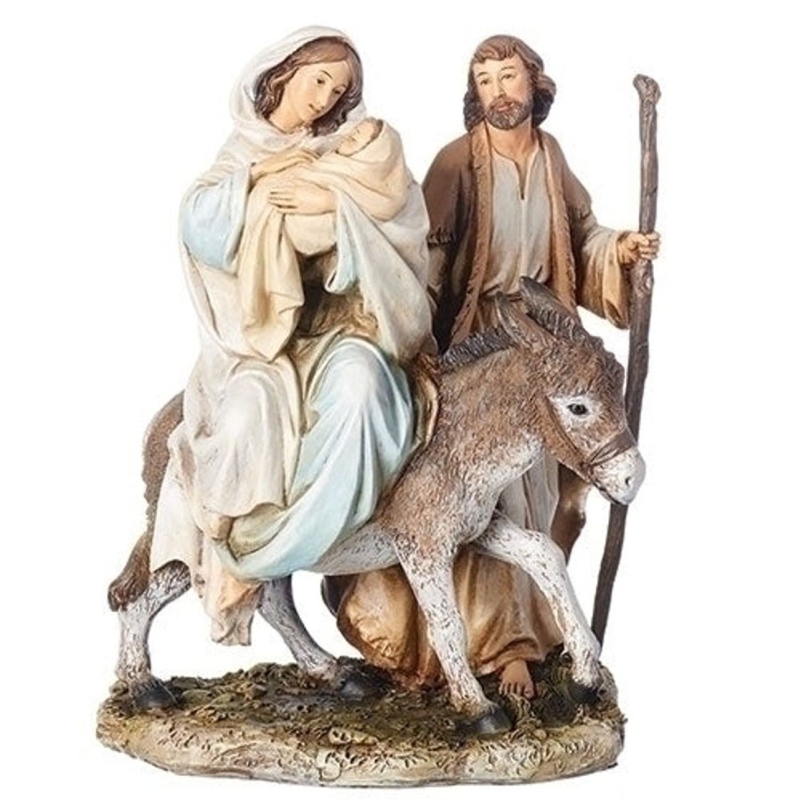 Statues Regers | Flight Into Egypt Statue 8.25"H