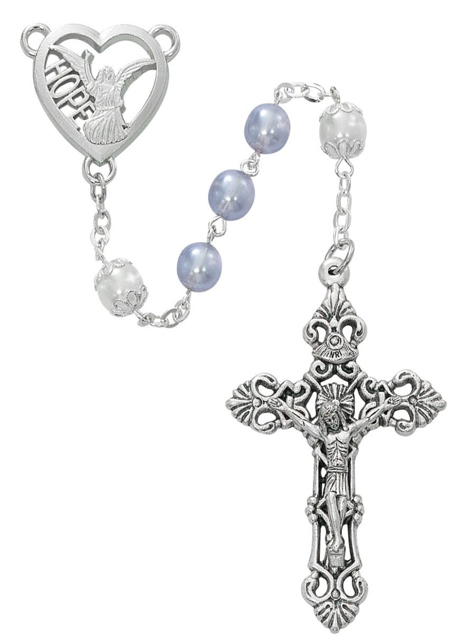 Jewelry&Medals Regers | Angel Of Hope Rosary - Lavender