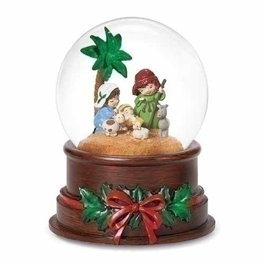 Christmas&Advent Regers | Holy Family Musical Globe 5.75"H