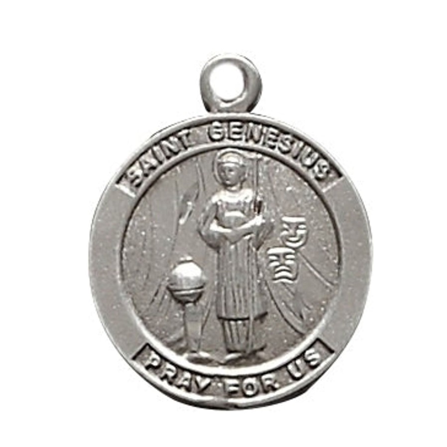 Jewelry&Medals Regers | Genesius - St. Genesius Medal Pendant 1"